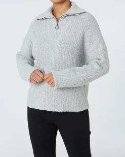 Stricktroyer in Melange Janina, Reißverschluss-KiK Onlineshop Hot