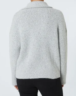 Stricktroyer in Melange Janina, Reißverschluss-KiK Onlineshop Hot