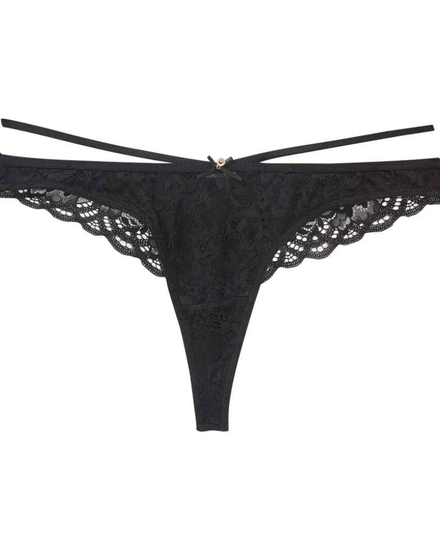 String mit Spitze Janina, elastischer Bund-KiK Onlineshop Best