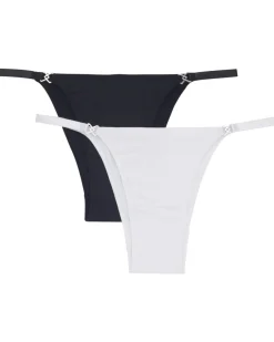 Strings mit Metallaccessoire 2er-Pack, Janina-KiK Onlineshop Cheap