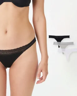 Strings mit Spitze 3er-Pack, Janina-KiK Onlineshop Online