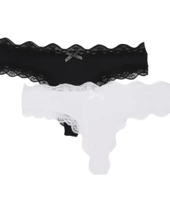 Strings mit Spitze 2er-Pack, Janina-KiK Onlineshop New