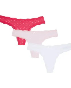 Strings mit Spitze 3er-Pack, Janina-KiK Onlineshop Cheap