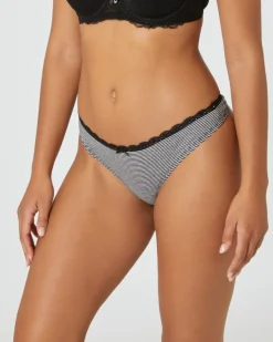 Strings mit Wellenkante 3er-Pack, Janina-KiK Onlineshop Outlet