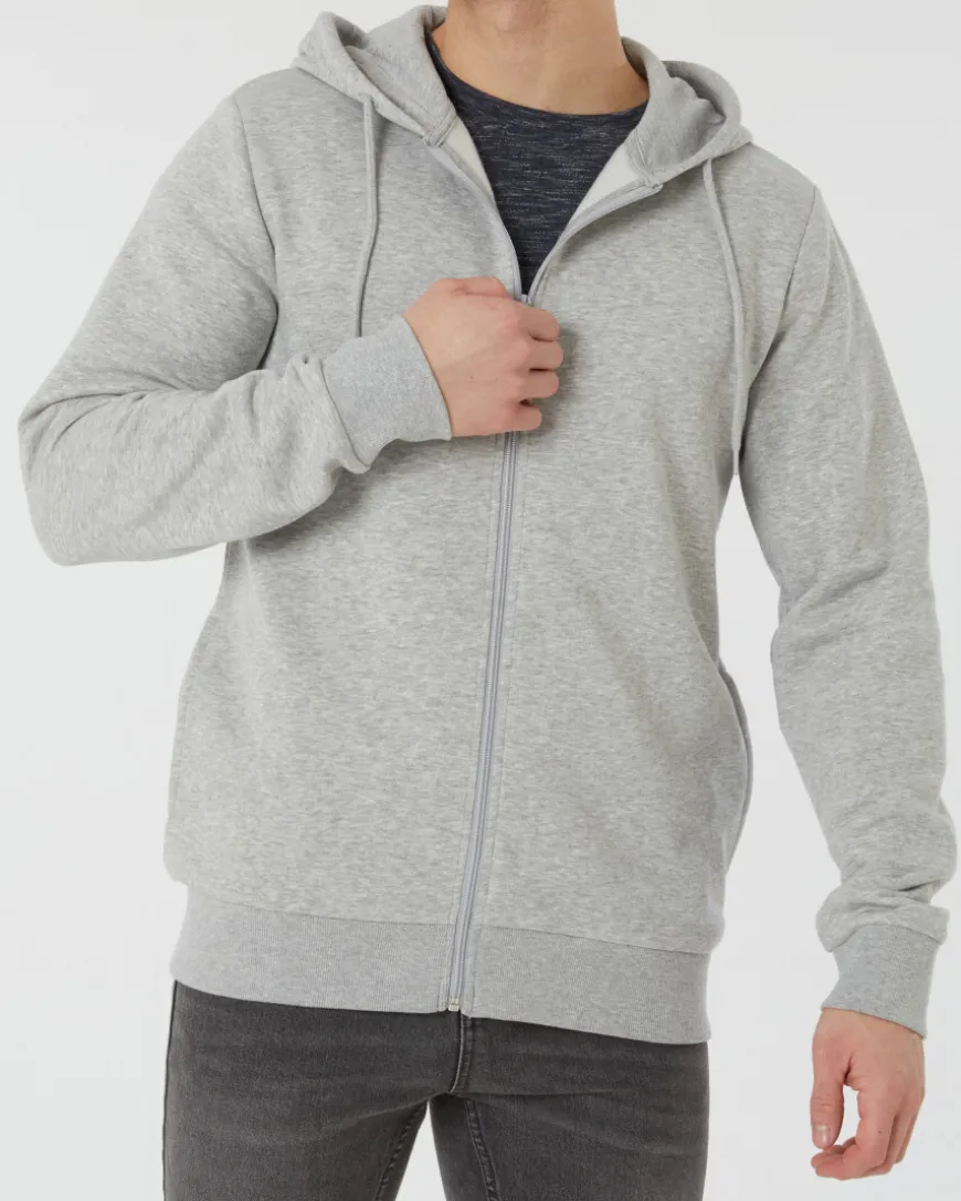 Sweatjacke in Melange X-Mail, Kapuze-KiK Onlineshop Hot