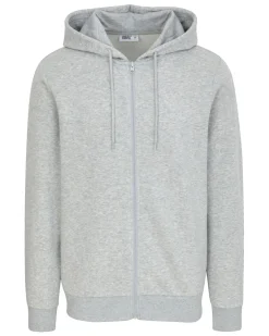 Sweatjacke in Melange X-Mail, Kapuze-KiK Onlineshop Hot
