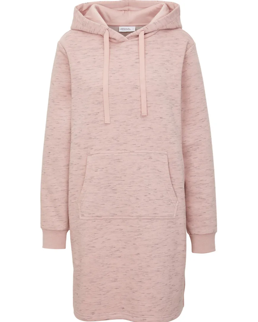 Sweatkleid in Melange Janina, Kapuze-KiK Onlineshop Best