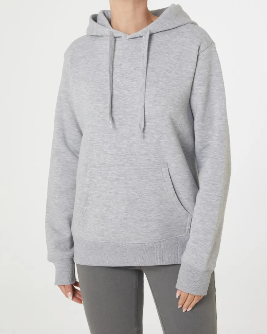 Sweatshirt in Melange Janina, Kängurutasche-KiK Onlineshop Store