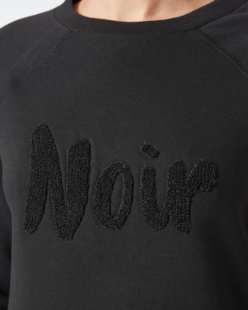 Sweatshirt mit Applikation Janina, Rundhalsausschnitt-KiK Onlineshop Outlet