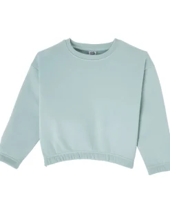 Sweatshirt mit elastischem Saum Rundhalsausschnitt-KiK Onlineshop Flash Sale