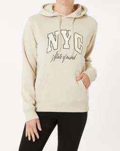 Sweatshirt mit Kängurutasche Janina, Kapuze-KiK Onlineshop Cheap