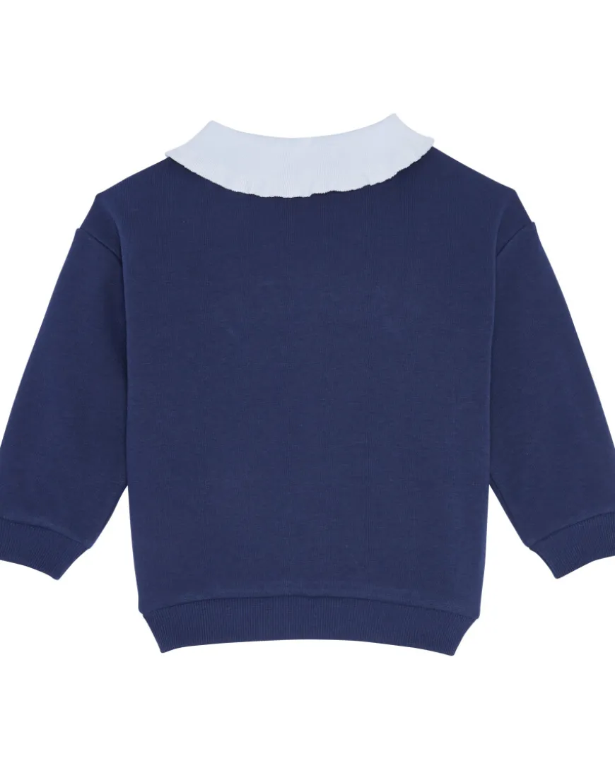Sweatshirt mit Kragen Rippbündchen-KiK Onlineshop Store