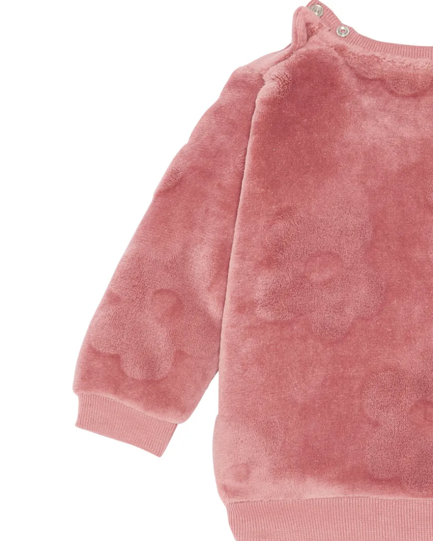 Sweatshirt mit Prägedruck Ergee, Schulterknöpfe-KiK Onlineshop New
