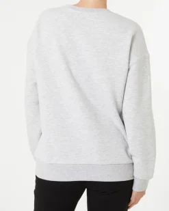 Sweatshirt mit Steinchen Janina, Rundhalsausschnitt-KiK Onlineshop Cheap