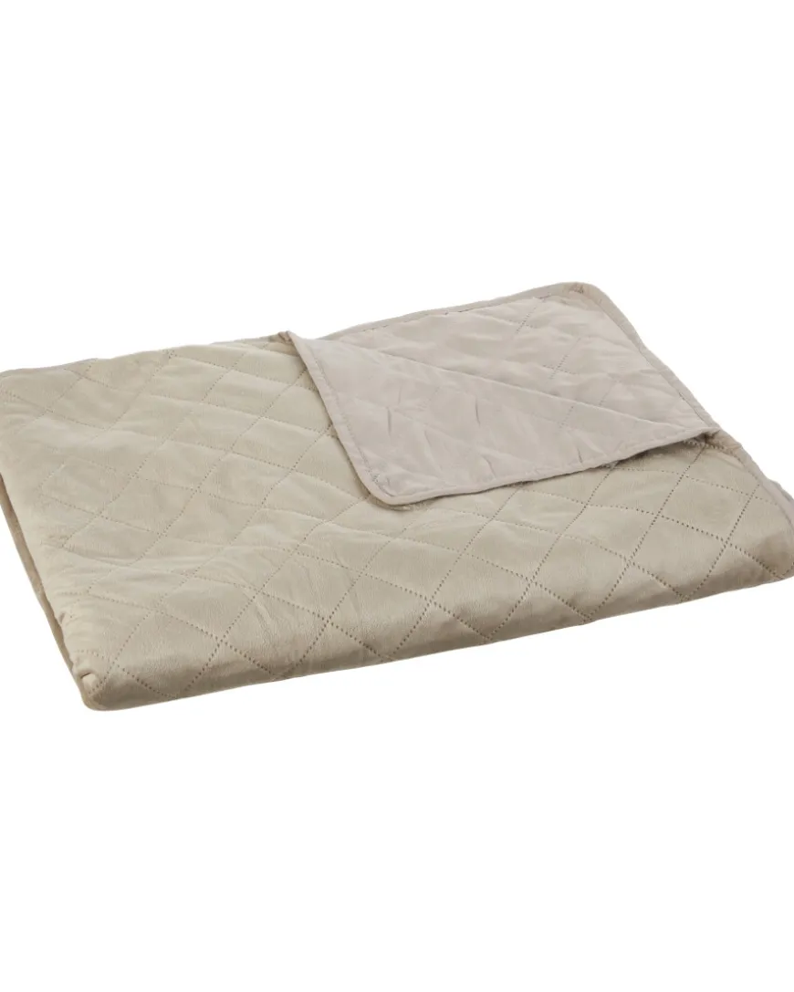 Tagesdecke Samt Home & Deco, ca. 160 x 220 cm-KiK Onlineshop Flash Sale