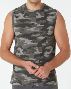 Tanktop Camouflage X-Mail, Rundhalsausschnitt-KiK Onlineshop Cheap