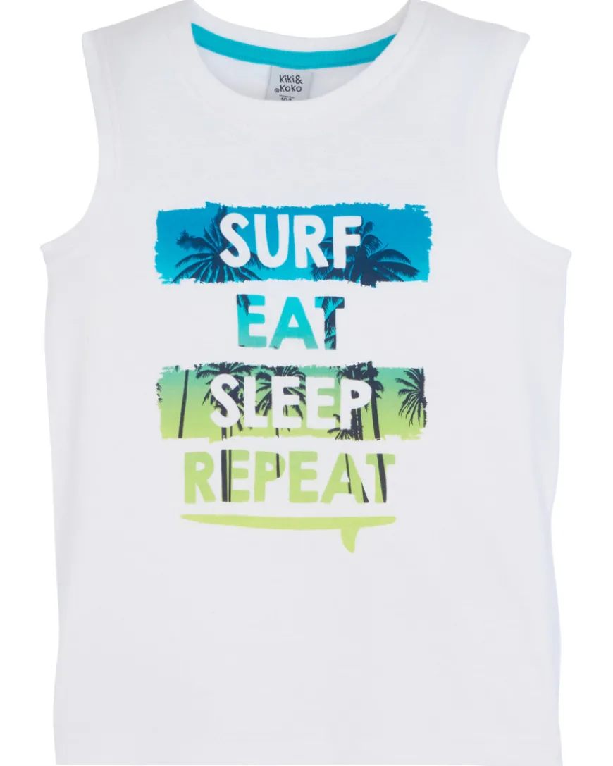 Tanktop Kiki & Koko, Schriftzug-KiK Onlineshop Shop