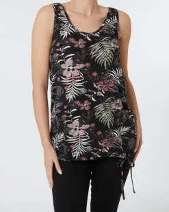 Tanktop mit Rundhalsausschnitt Janina, Tunnelzug am Saum-KiK Onlineshop Cheap