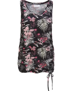 Tanktop mit Rundhalsausschnitt Janina, Tunnelzug am Saum-KiK Onlineshop Cheap