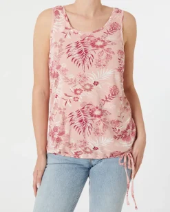 Tanktop mit Tunnelzug Janina, Rundhalsausschnitt-KiK Onlineshop Best Sale