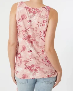 Tanktop mit Tunnelzug Janina, Rundhalsausschnitt-KiK Onlineshop Best Sale