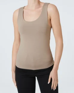Tanktop Nylon Janina, Rundhalsausschnitt-KiK Onlineshop Cheap