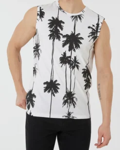 Tanktop Palmen X-Mail, Rundhalsausschnitt-KiK Onlineshop Fashion