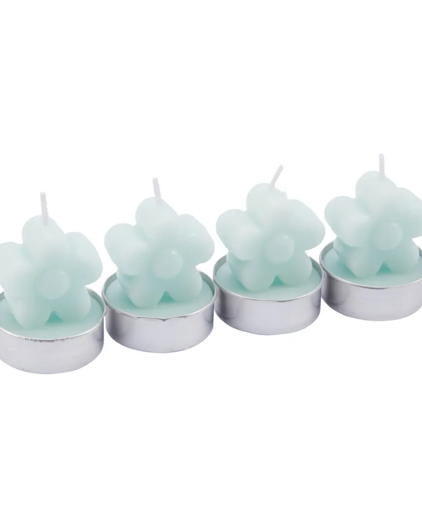 Teelichter Blumen 4er-Pack-KiK Onlineshop Sale