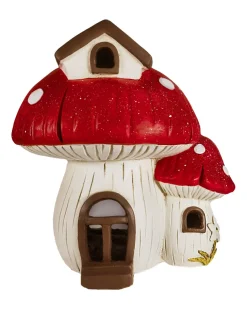 Teelichthalter Pilzhaus ca. 32 x 27,5 x 32 cm-KiK Onlineshop Discount