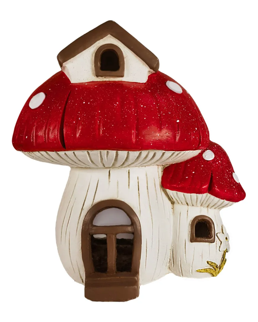 Teelichthalter Pilzhaus ca. 32 x 27,5 x 32 cm-KiK Onlineshop Discount