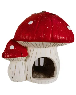 Teelichthalter Pilzhaus ca. 32 x 27,5 x 32 cm-KiK Onlineshop Discount