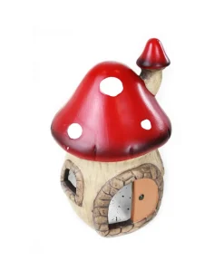 Teelichthalter Pilzhaus ca. 12,7 x 20,5 cm-KiK Onlineshop Hot