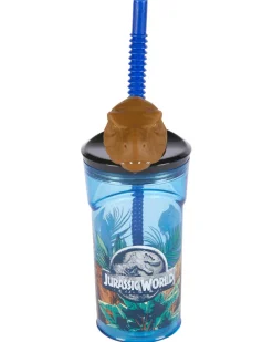 Trinkbecher mit Strohhalm verschiedene Lizenzen, ca. 360 ml-KiK Onlineshop Clearance