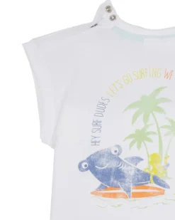 T-Shirt + Shorts aus Baumwolle Ergee, 2-tlg. Set-KiK Onlineshop Outlet