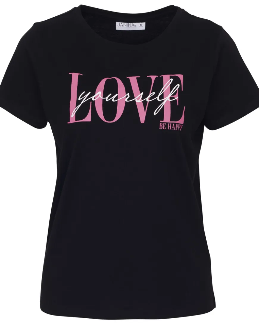 T-Shirt aus Baumwolle Janina, verschiedene Designs-KiK Onlineshop Best