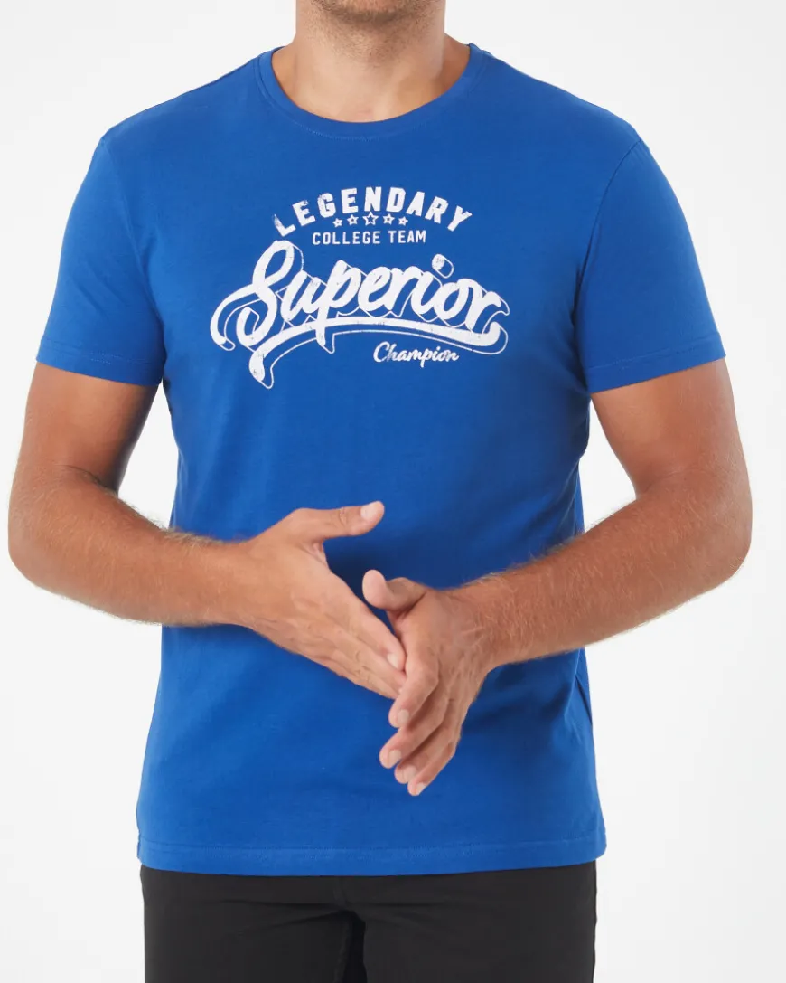 T-Shirt aus Baumwolle X-Mail, Rundhalsausschnitt-KiK Onlineshop Hot