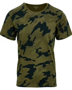 T-Shirt Camouflage X-Mail, Rundhalsausschnitt-KiK Onlineshop Flash Sale
