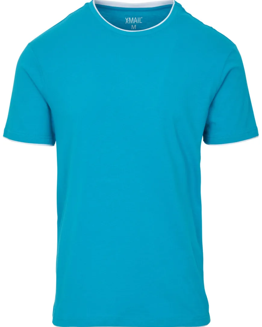 T-Shirt Doppellagenoptik X-Mail, Rundhalsausschnitt-KiK Onlineshop Outlet