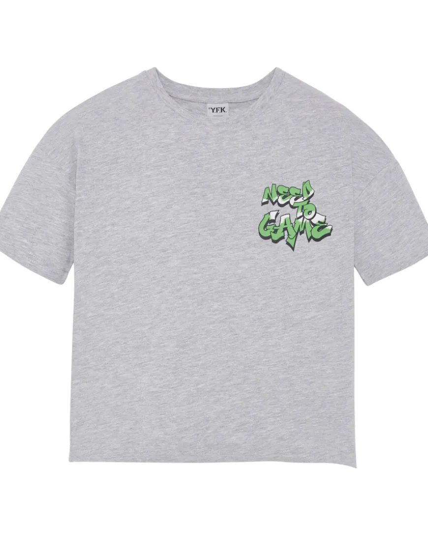 T-Shirt Gaming Y.F.K., Rundhalsausschnitt-KiK Onlineshop Sale