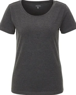 T-Shirt in Melange Janina, Rundhalsausschnitt-KiK Onlineshop Flash Sale