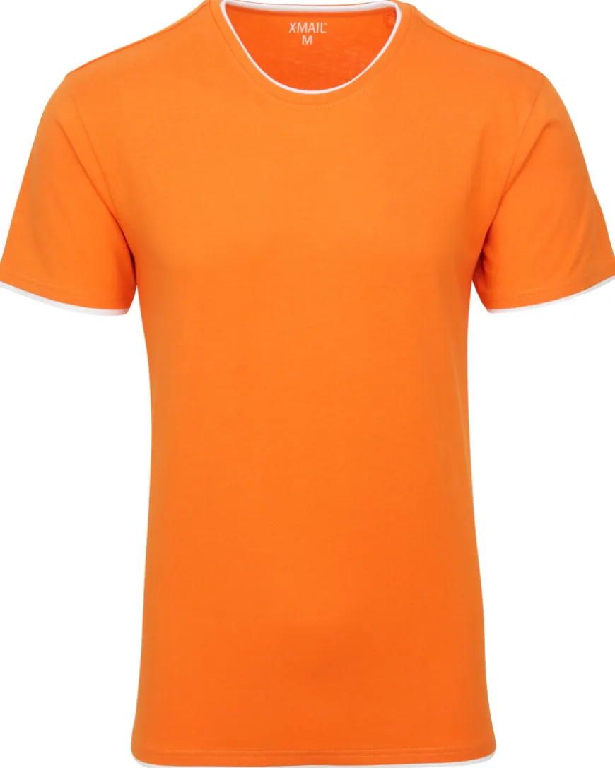 T-Shirt in X-Mail, Doppellagenoptik-KiK Onlineshop Outlet