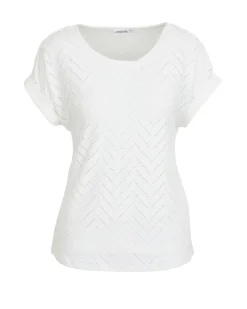 T-Shirt Lochmuster Janina, Stretchanteil-KiK Onlineshop Store