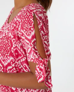T-Shirt mit Cut-outs Janina, Rundhalsausschnitt-KiK Onlineshop Cheap