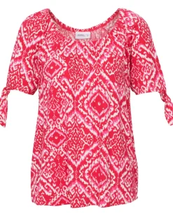 T-Shirt mit Cut-outs Janina, Rundhalsausschnitt-KiK Onlineshop Cheap