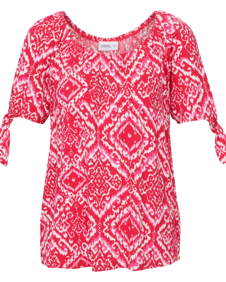 T-Shirt mit Cut-outs Janina, Rundhalsausschnitt-KiK Onlineshop Cheap