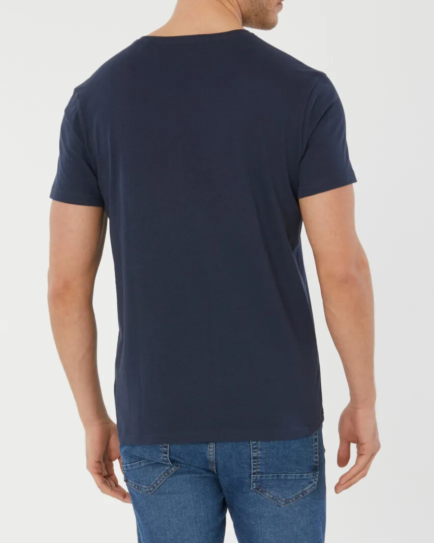 T-Shirt mit Frontprint X-Mail, Rundhalsausschnitt-KiK Onlineshop Best