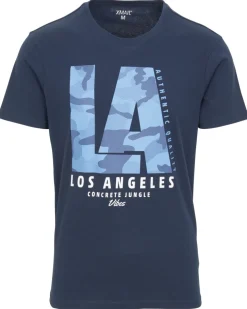 T-Shirt mit Frontprint X-Mail, Rundhalsausschnitt-KiK Onlineshop Best