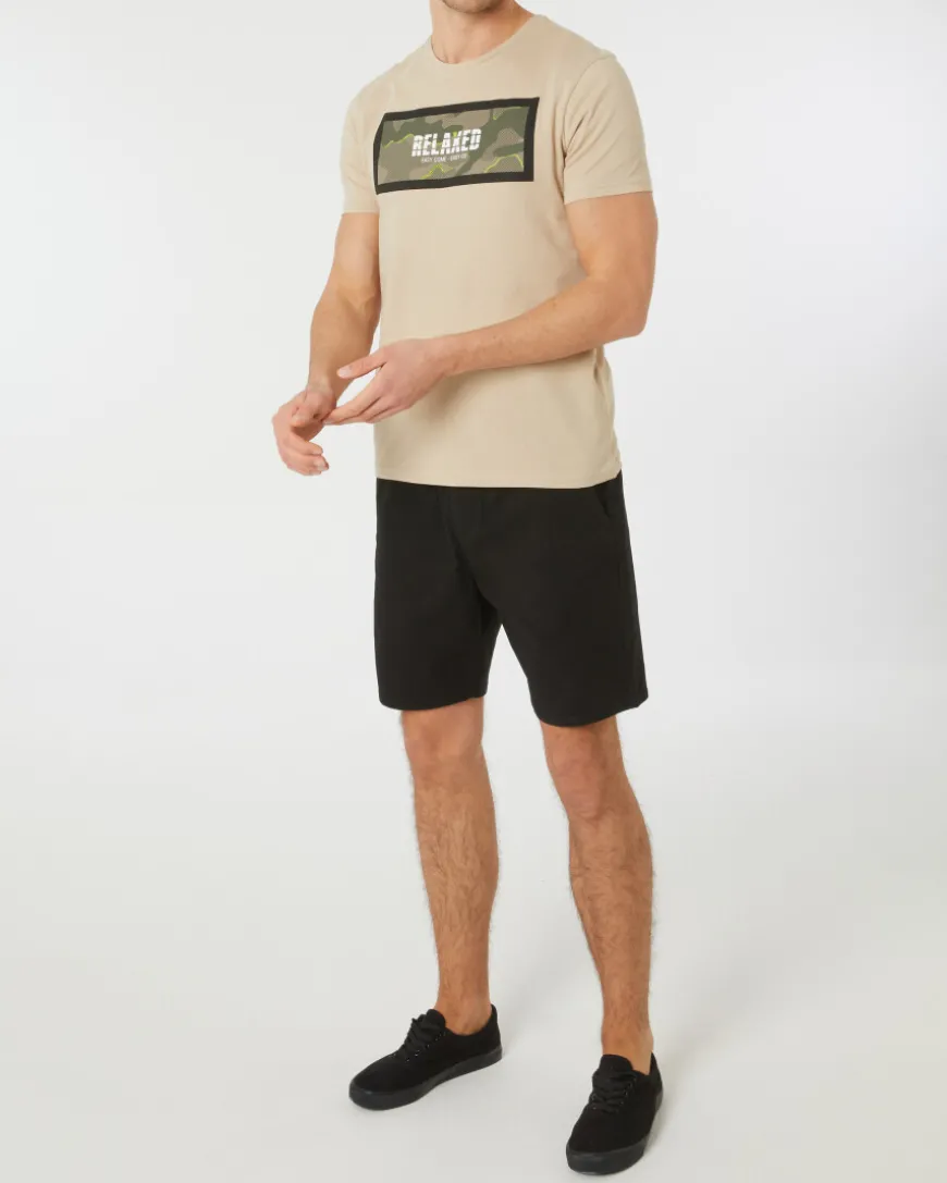 T-Shirt mit Frontprint X-Mail, Rundhalsausschnitt-KiK Onlineshop Best