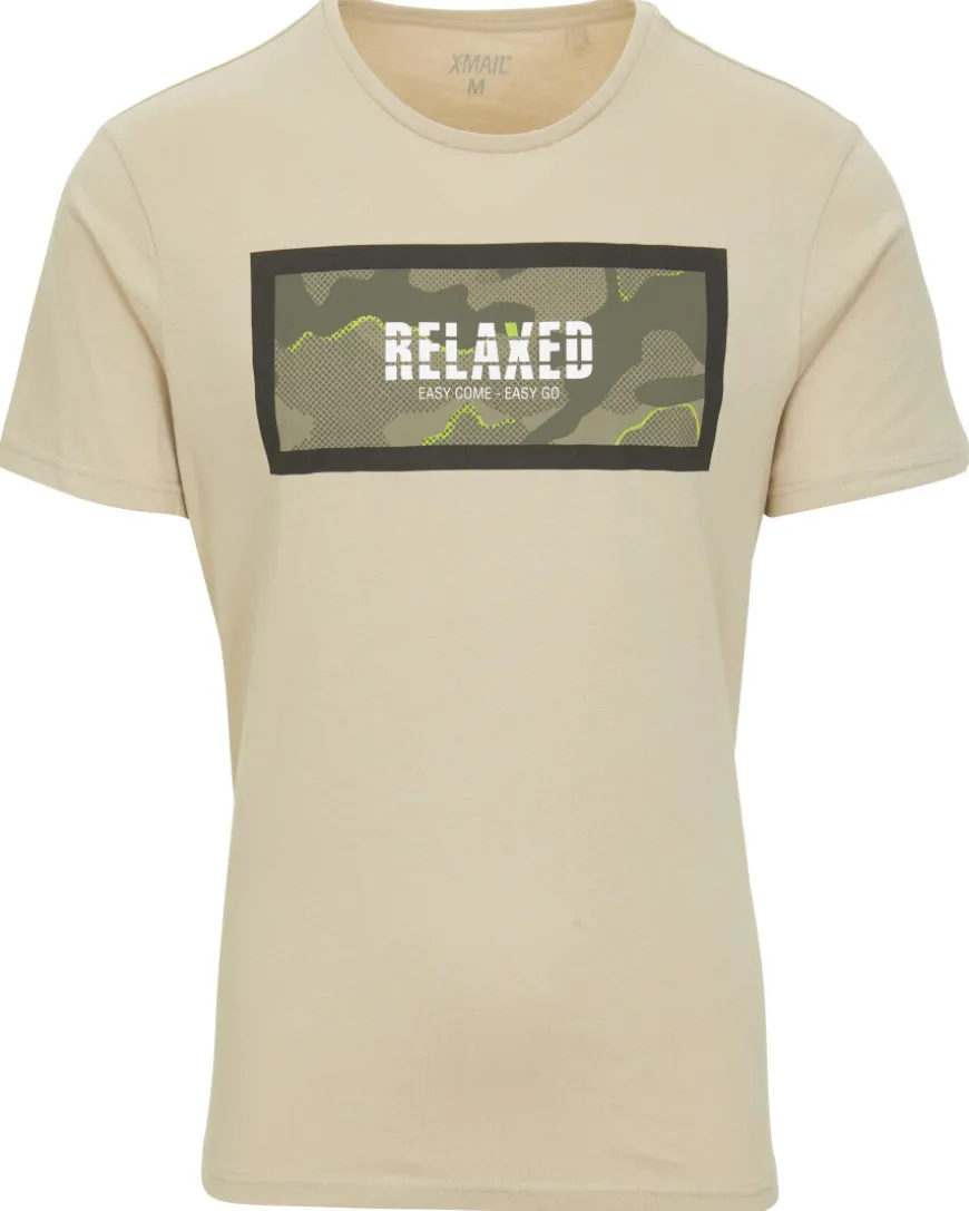 T-Shirt mit Frontprint X-Mail, Rundhalsausschnitt-KiK Onlineshop Best