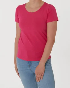 T-Shirt mit Rundhalsausschnitt Janina, Stretchanteil-KiK Onlineshop Outlet